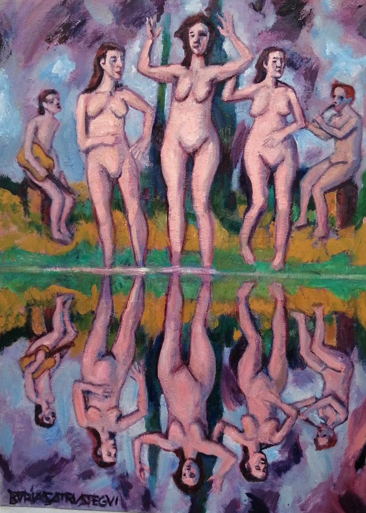 Las Bañistas